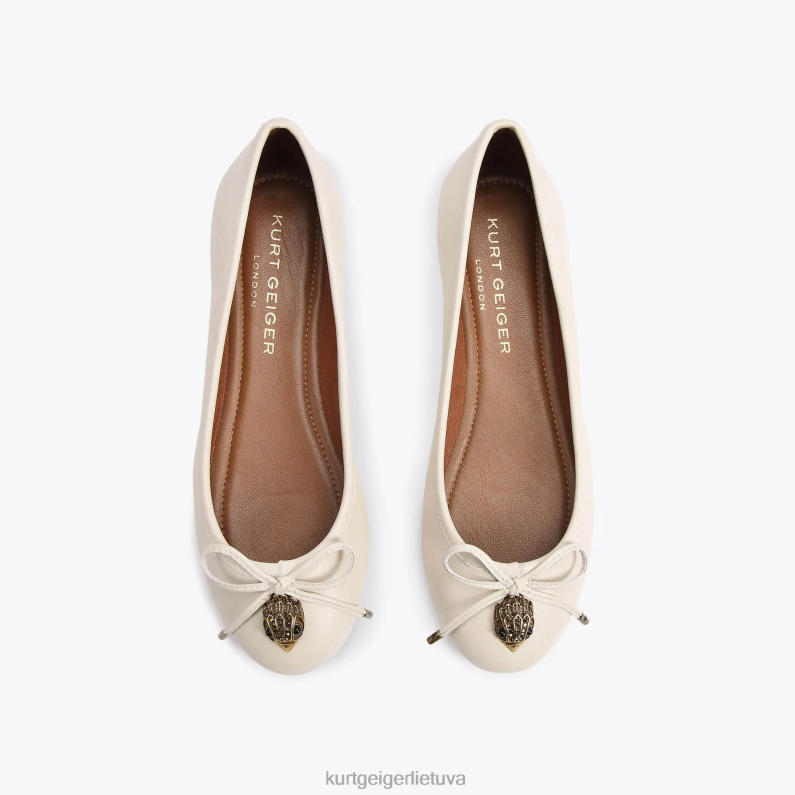 Kurt Geiger moterys Londono erelio balerina T2T28354 kaulų | avalynė