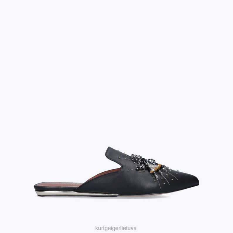 Kurt Geiger moterys londono alyvuogių akis T2T28360 juodas | avalynė
