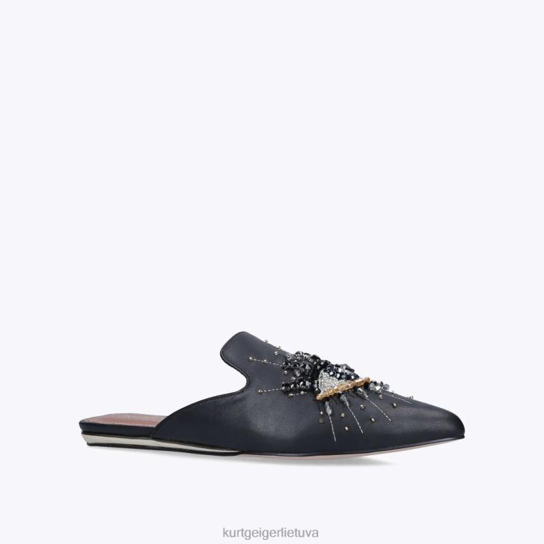 Kurt Geiger moterys londono alyvuogių akis T2T28360 juodas | avalynė
