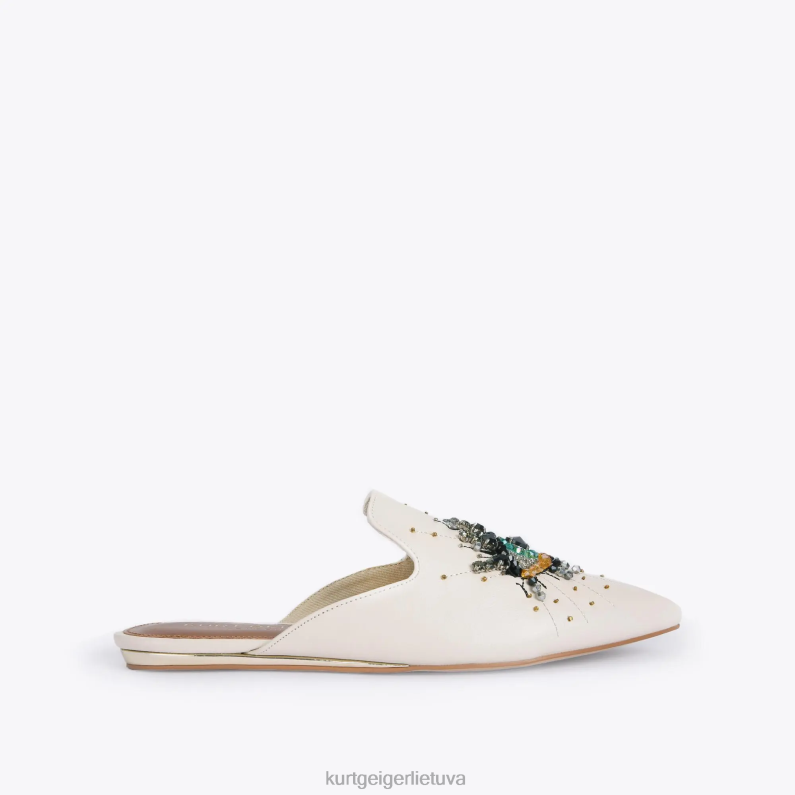 Kurt Geiger moterys londono alyvuogių akis T2T28367 kaulų | avalynė