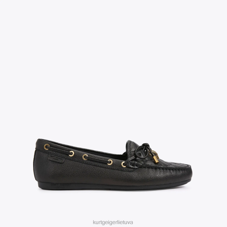 Kurt Geiger moterys londono erelio mokasinas T2T28355 juodas | avalynė