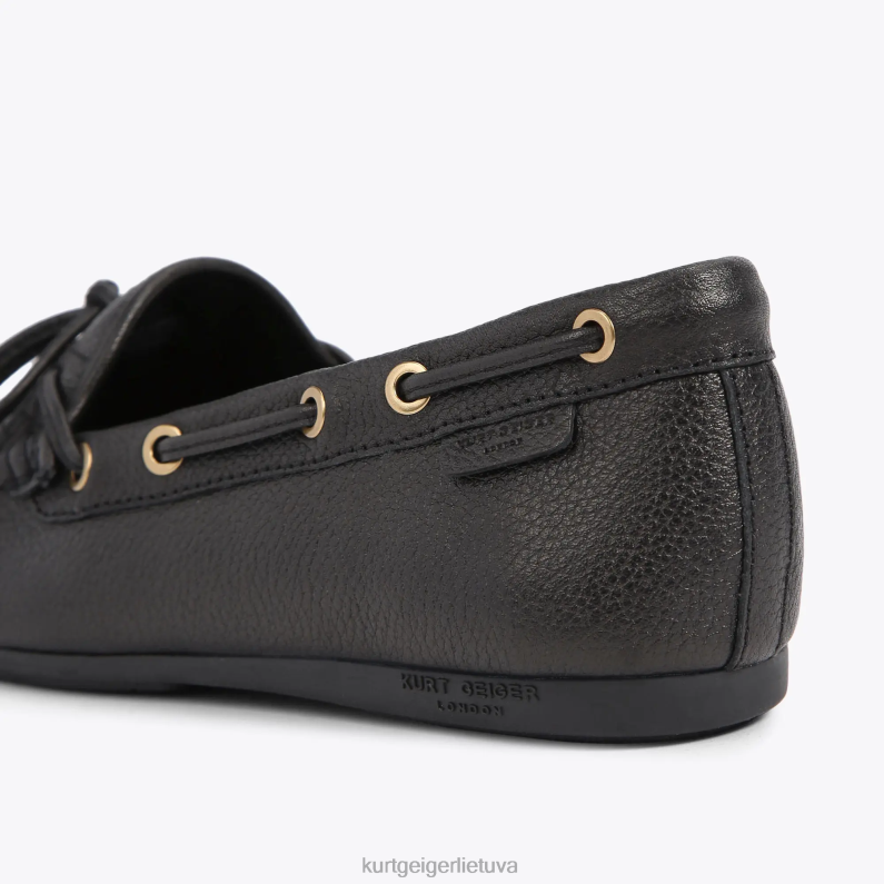 Kurt Geiger moterys londono erelio mokasinas T2T28355 juodas | avalynė