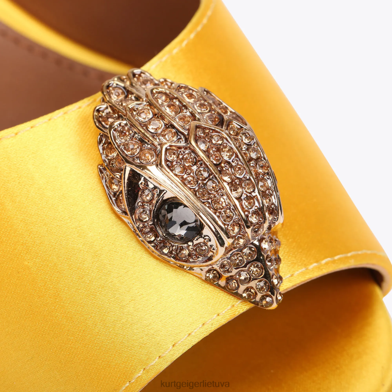 Kurt Geiger moterys Londonas Kensington d Orsė T2T28343 geltona | avalynė