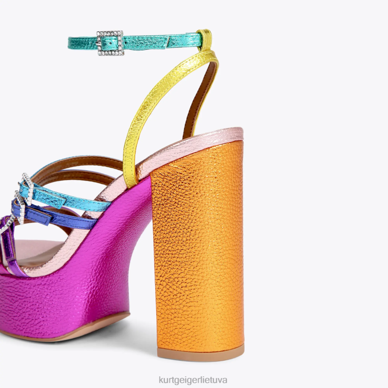 Kurt Geiger moterys Londono Pierra aukšta platforma T2T28161 daug/kita | avalynė