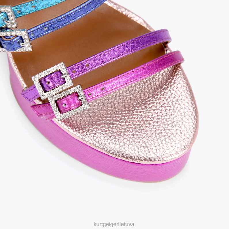 Kurt Geiger moterys Londono Pierra aukšta platforma T2T28161 daug/kita | avalynė