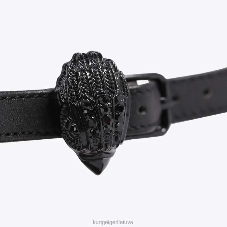 Kurt Geiger moterys Londono Shoreditch pleištas T2T28437 juodas | avalynė