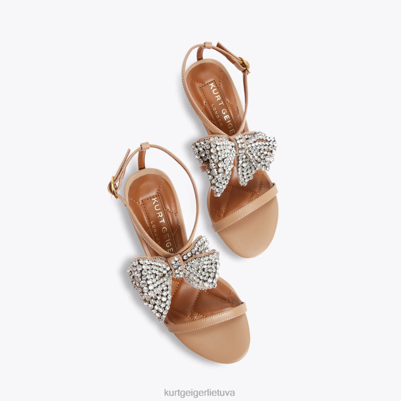 Kurt Geiger moterys Londono bromley sandalai 95 T2T28336 kupranugaris | avalynė