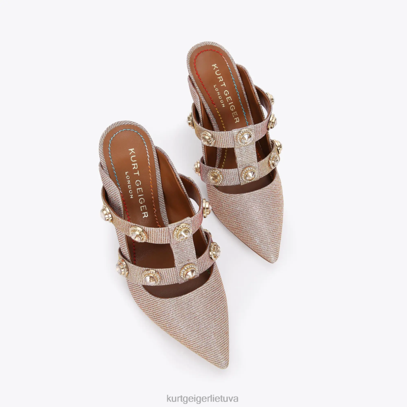 Kurt Geiger moterys Londono octavia T2T28317 auksas | avalynė