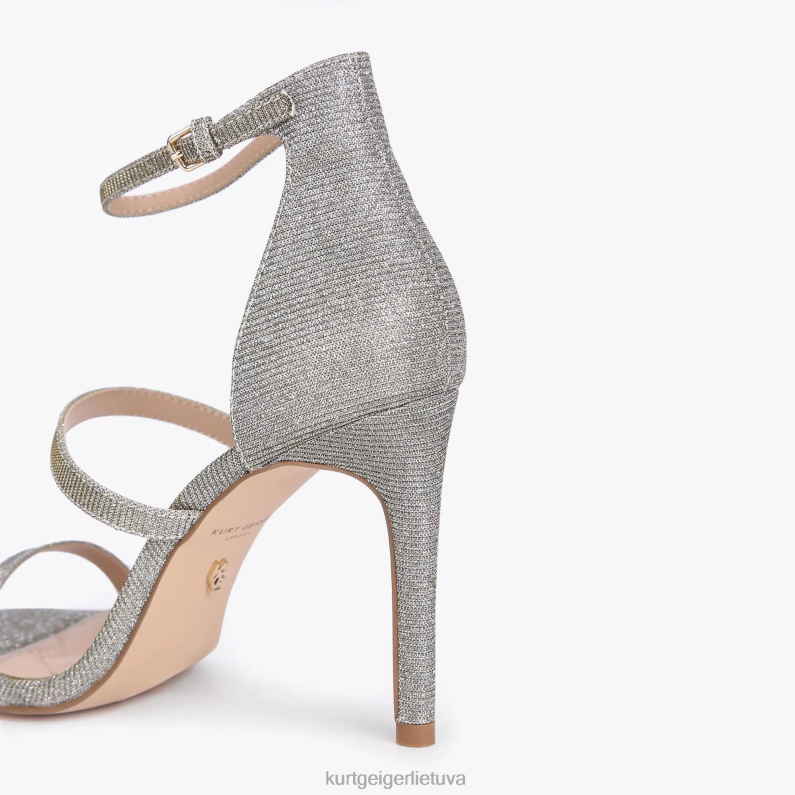 Kurt Geiger moterys Londono parko juosta T2T28325 sidabras | avalynė