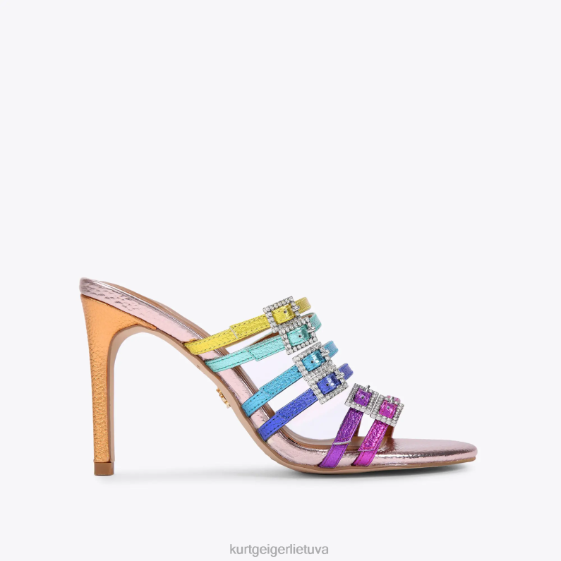 Kurt Geiger moterys Londono pierra mulas T2T28158 daug/kita | avalynė