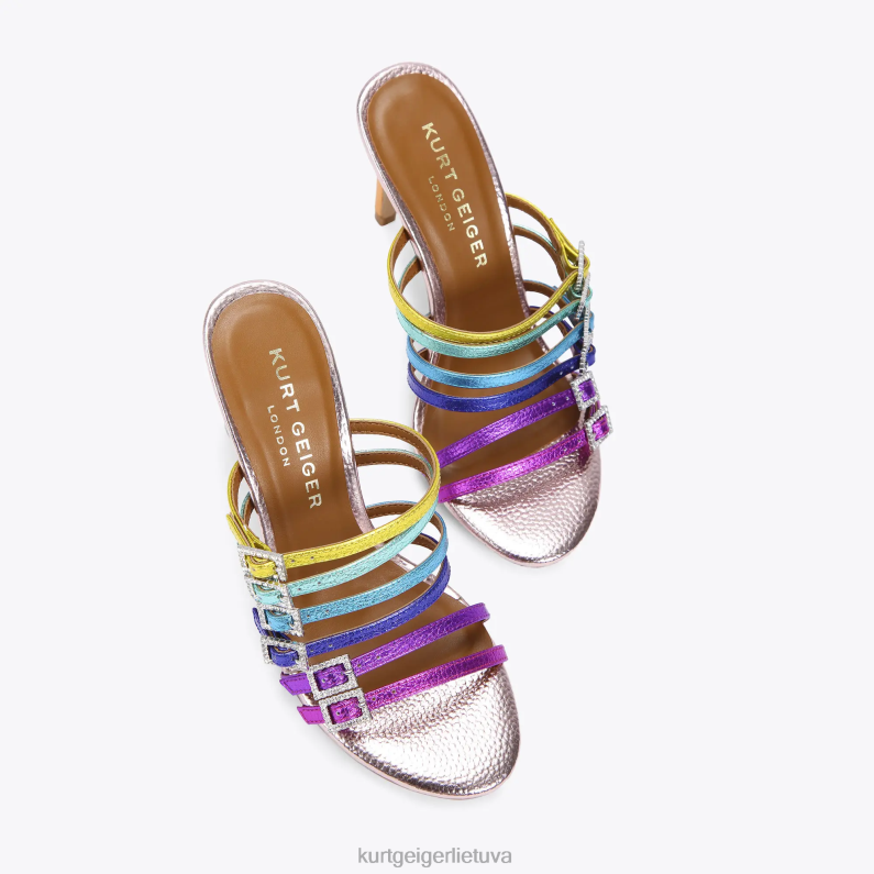 Kurt Geiger moterys Londono pierra mulas T2T28158 daug/kita | avalynė