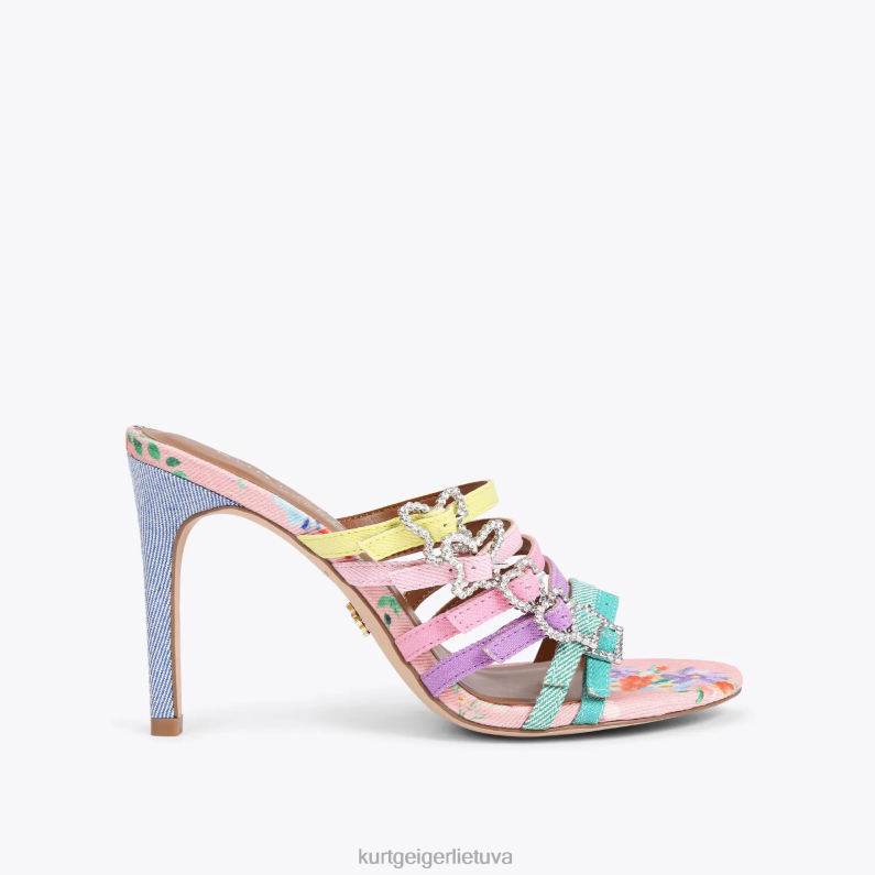 Kurt Geiger moterys Londono pierra mulas T2T28190 daug/kita | avalynė