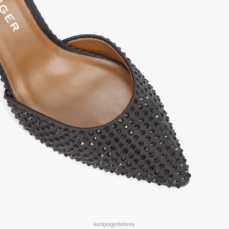 Kurt Geiger moterys london bond 90 ankle close toe T2T28342 juodas | avalynė