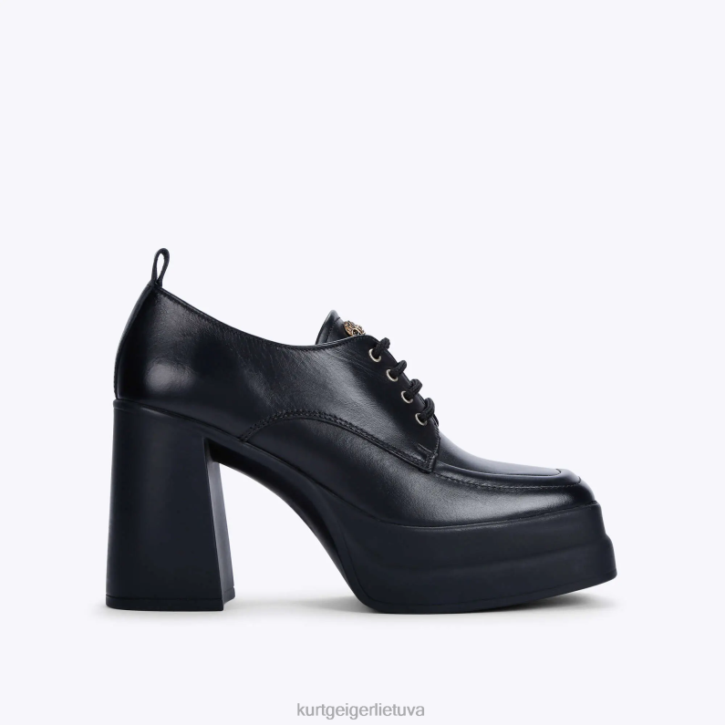 Kurt Geiger moterys london stomp suvarstyti kulnais T2T28404 juodas | avalynė