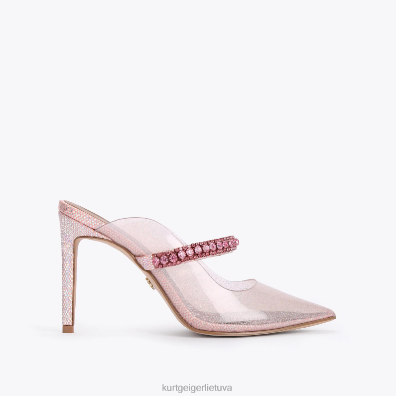 Kurt Geiger moterys londono kunigaikščio vinilas T2T28387 rožinis | avalynė