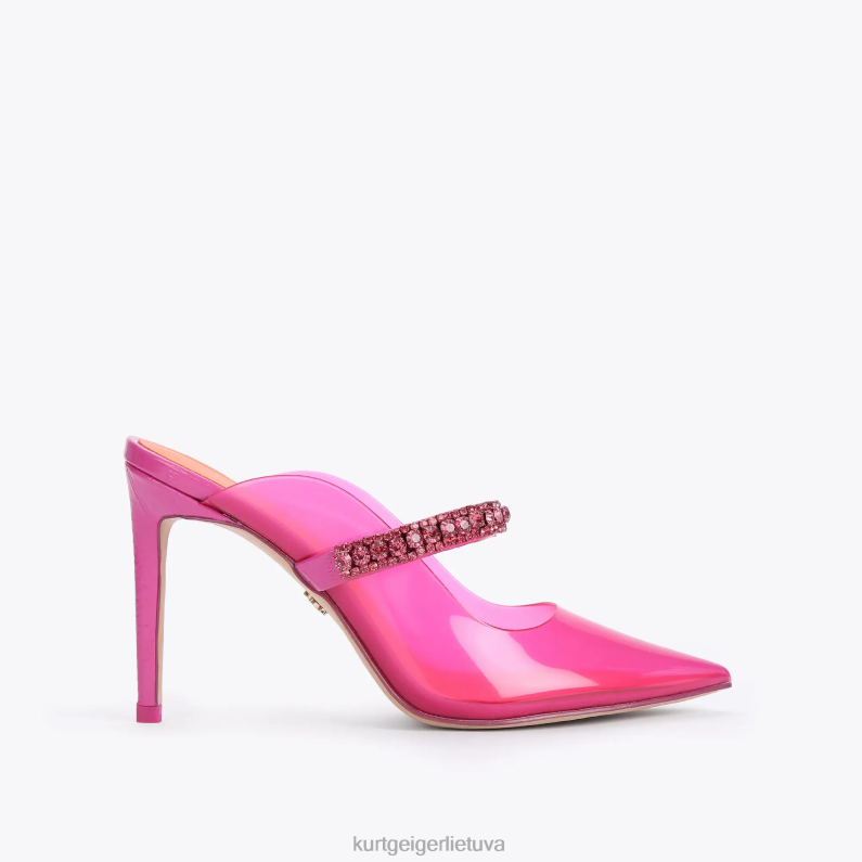 Kurt Geiger moterys londono kunigaikščio vinilas T2T28389 fušija | avalynė
