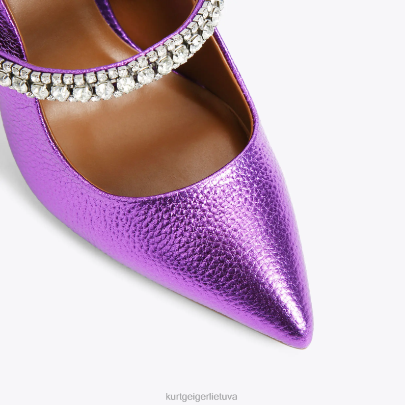 Kurt Geiger moterys londono kunigaikštis T2T28682 violetinė | avalynė