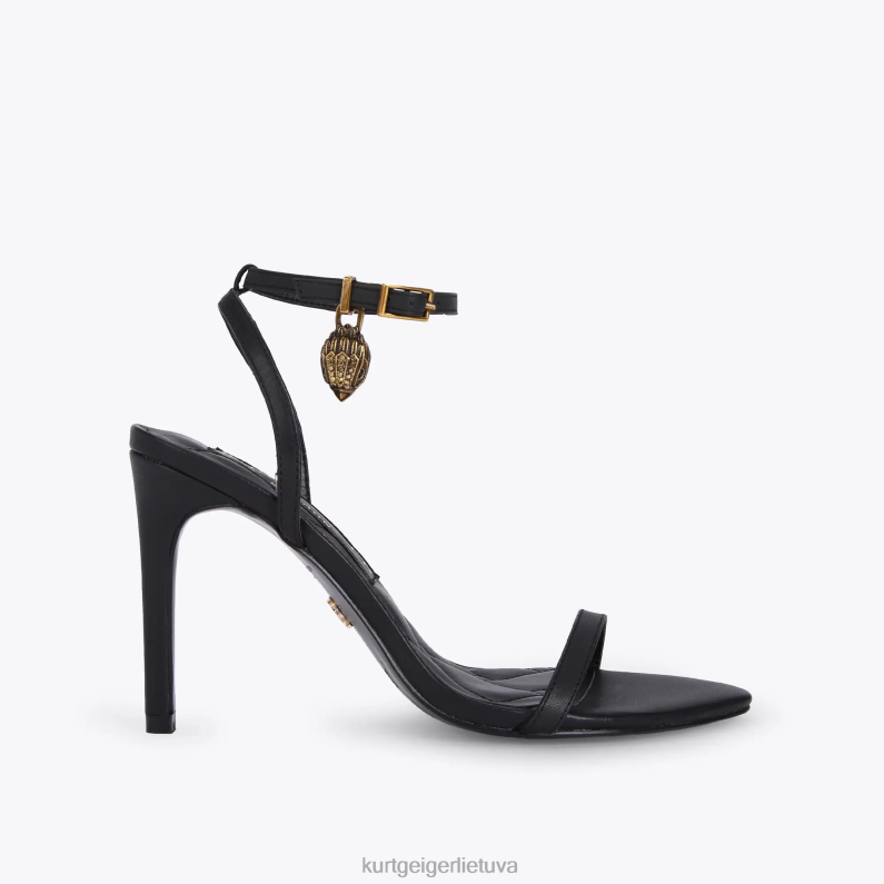 Kurt Geiger moterys londono shoreditch sandalai T2T28673 juodas | avalynė