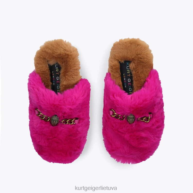 Kurt Geiger moterys Londono chelsea šlepetės T2T28359 kupranugarių derinys | avalynė