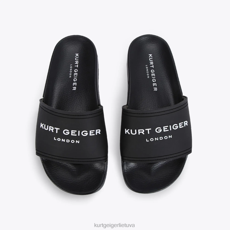 Kurt Geiger moterys Londono kgl baseino slankiklis T2T28454 juodas | avalynė