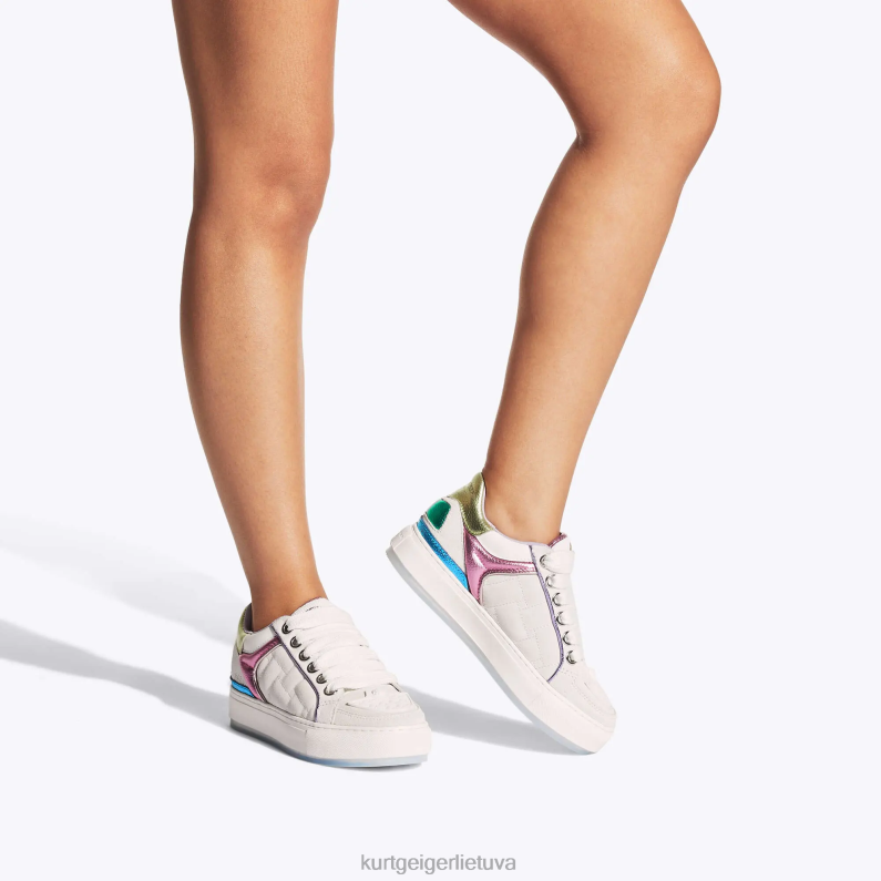 Kurt Geiger moterys Londono pietinis krantas T2T28295 balta kita | avalynė