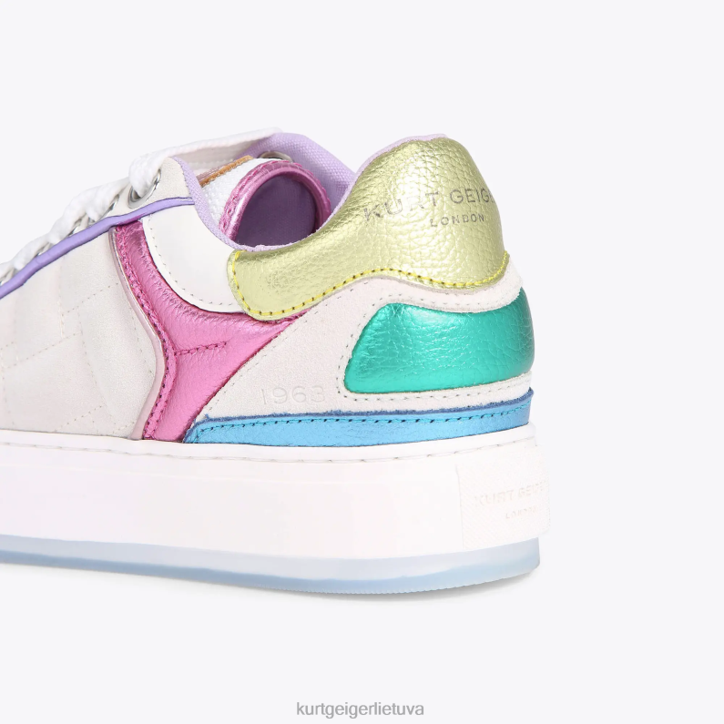 Kurt Geiger moterys Londono pietinis krantas T2T28295 balta kita | avalynė