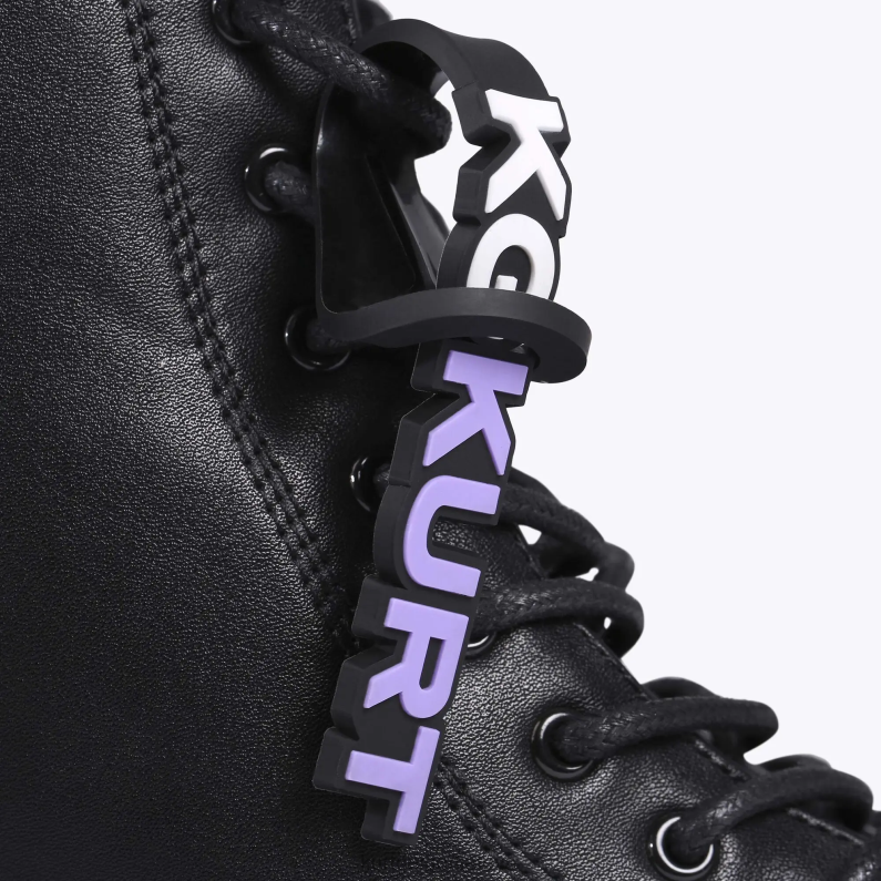 Kurt Geiger moterys london trekker suvarstyti T2T28457 juodas | avalynė