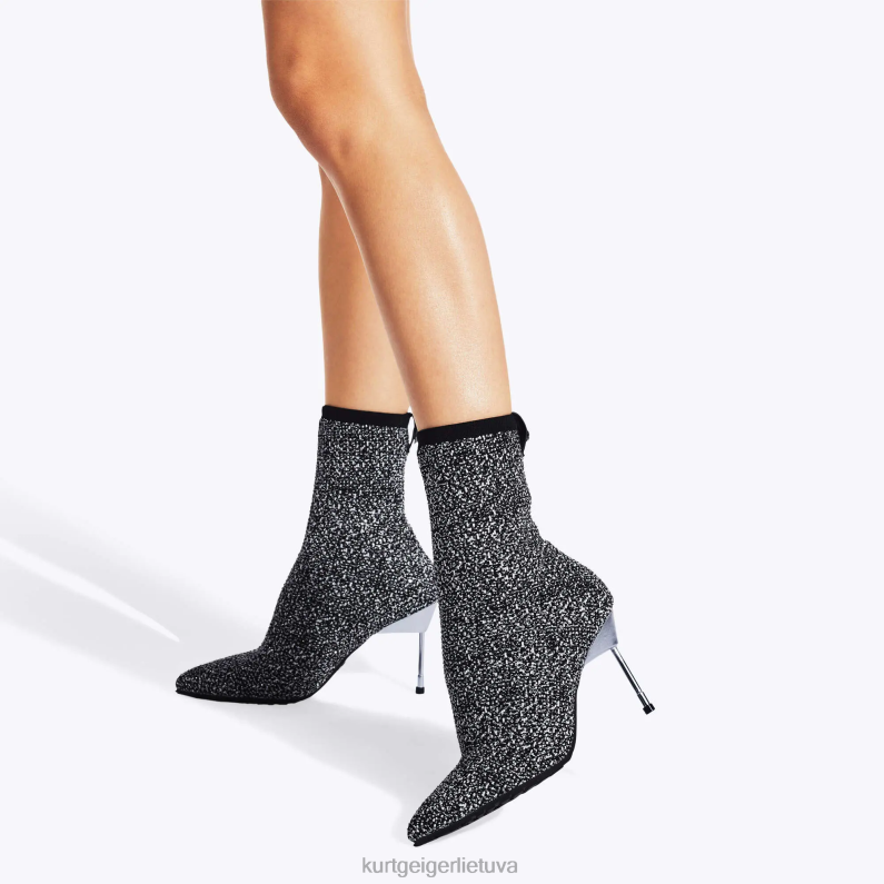 Kurt Geiger moterys Londono barbakanas T2T28402 sidabras | avalynė