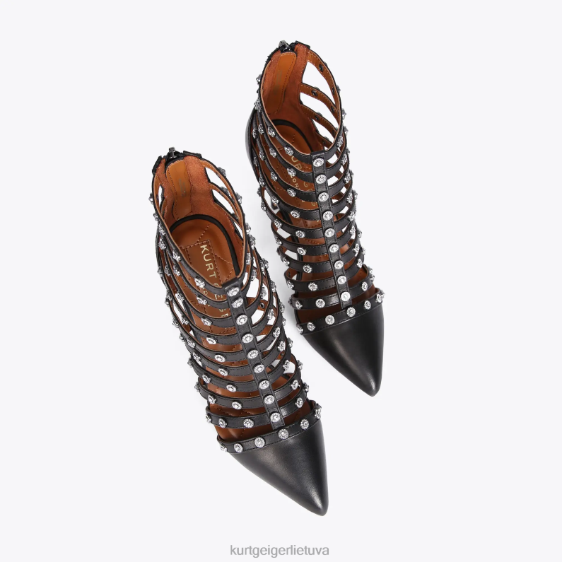 Kurt Geiger moterys Londono octavia bootie T2T28390 juodas | avalynė