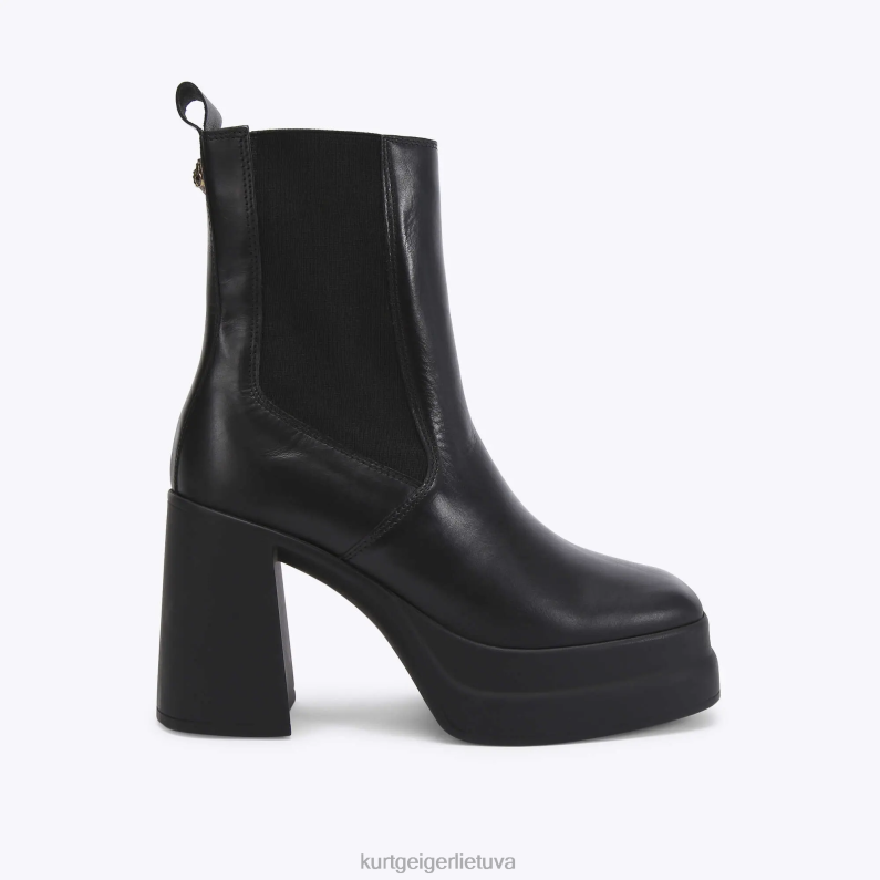 Kurt Geiger moterys Londono stomp kulniukas chelsea T2T28661 juodas | avalynė
