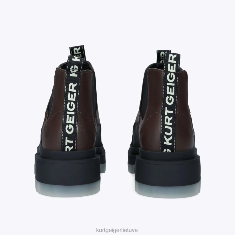 Kurt Geiger moterys Londono trackeris chelsea T2T28374 rudas | avalynė