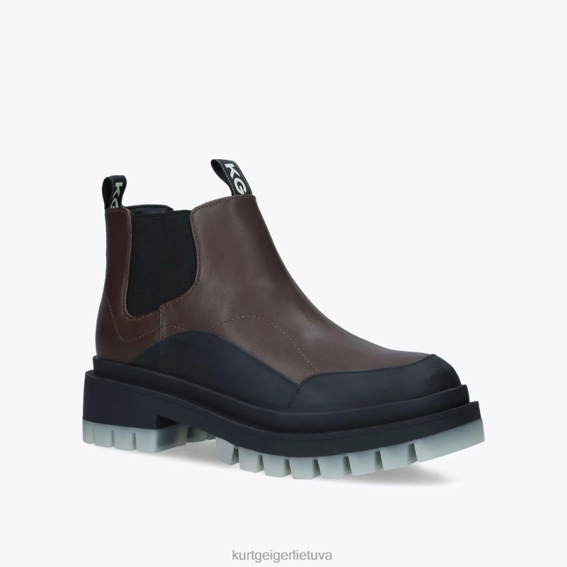 Kurt Geiger moterys Londono trackeris chelsea T2T28374 rudas | avalynė