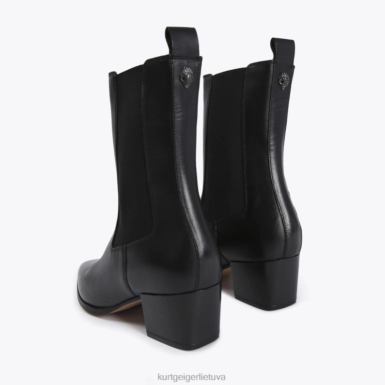 Kurt Geiger moterys Londono žvaigždė chelsea T2T28396 juodas | avalynė