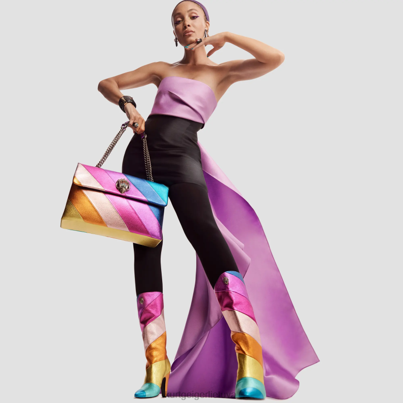 Kurt Geiger moterys Londono vaivorykštės Kensington batai T2T28145 daug/kita | avalynė