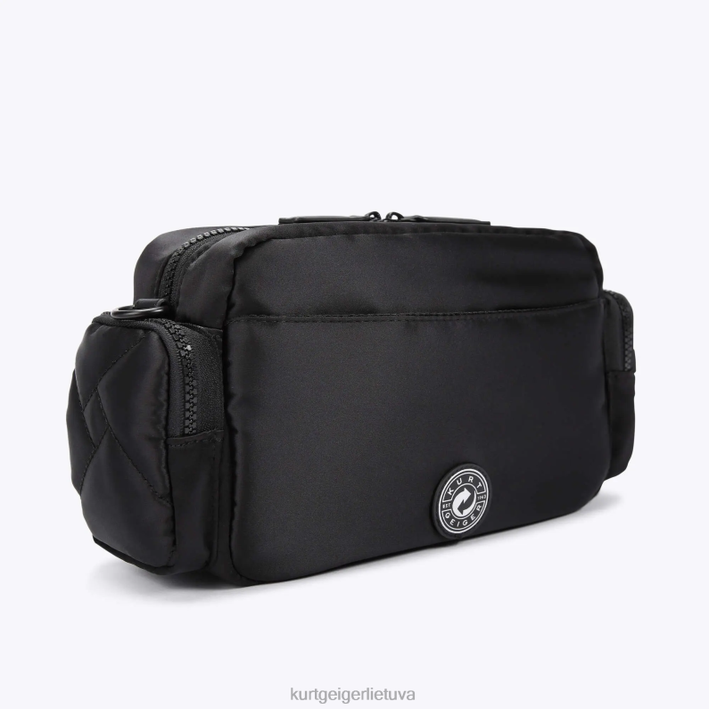 Kurt Geiger moterys Londono perdirbtas kelių fotoaparatų krepšys T2T28277 juodas kitas | krepšiai