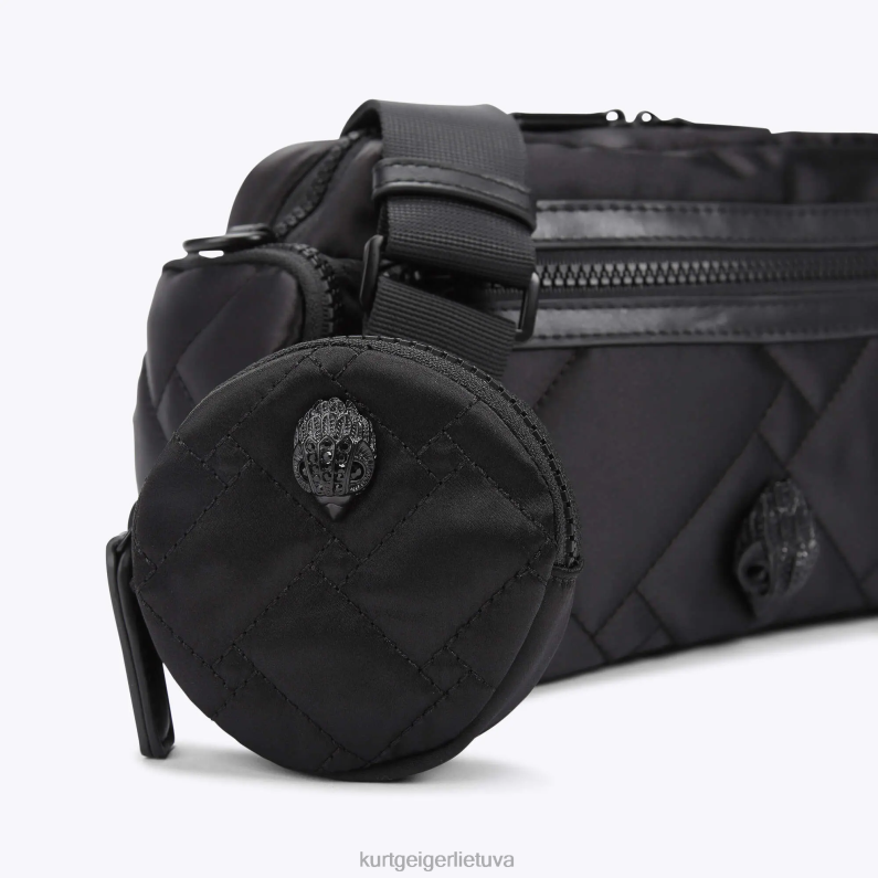 Kurt Geiger moterys Londono perdirbtas kelių fotoaparatų krepšys T2T28277 juodas kitas | krepšiai