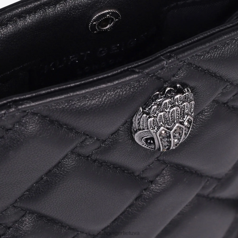Kurt Geiger moterys london Kensington telefono dėklas T2T2877 juodas | krepšiai