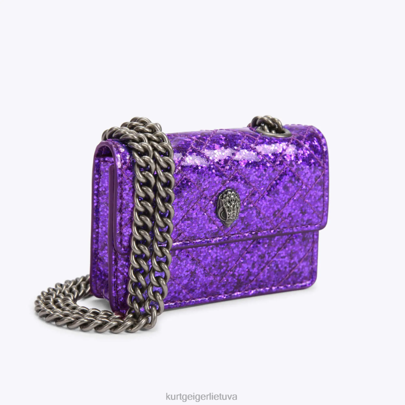 Kurt Geiger moterys Londonas tfl mikro Kensingtonas T2T28106 violetinė | krepšiai
