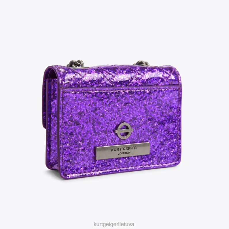 Kurt Geiger moterys Londonas tfl mikro Kensingtonas T2T28106 violetinė | krepšiai