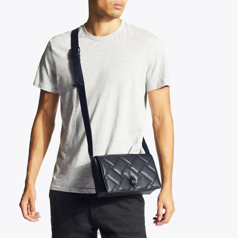 Kurt Geiger moterys Londono Kensingtono krepšys T2T2897 juodas | krepšiai