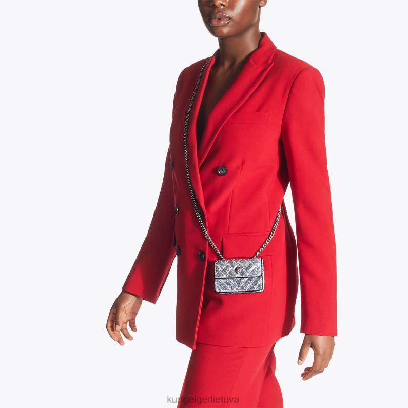 Kurt Geiger moterys Londono mikrokensingtonas T2T2863 sidabras | krepšiai