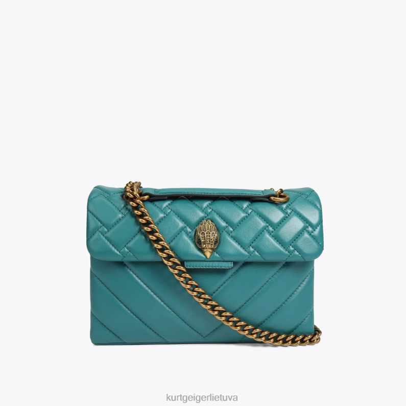 Kurt Geiger moterys Londono odinis Kensington krepšys T2T2848 benzino | krepšiai