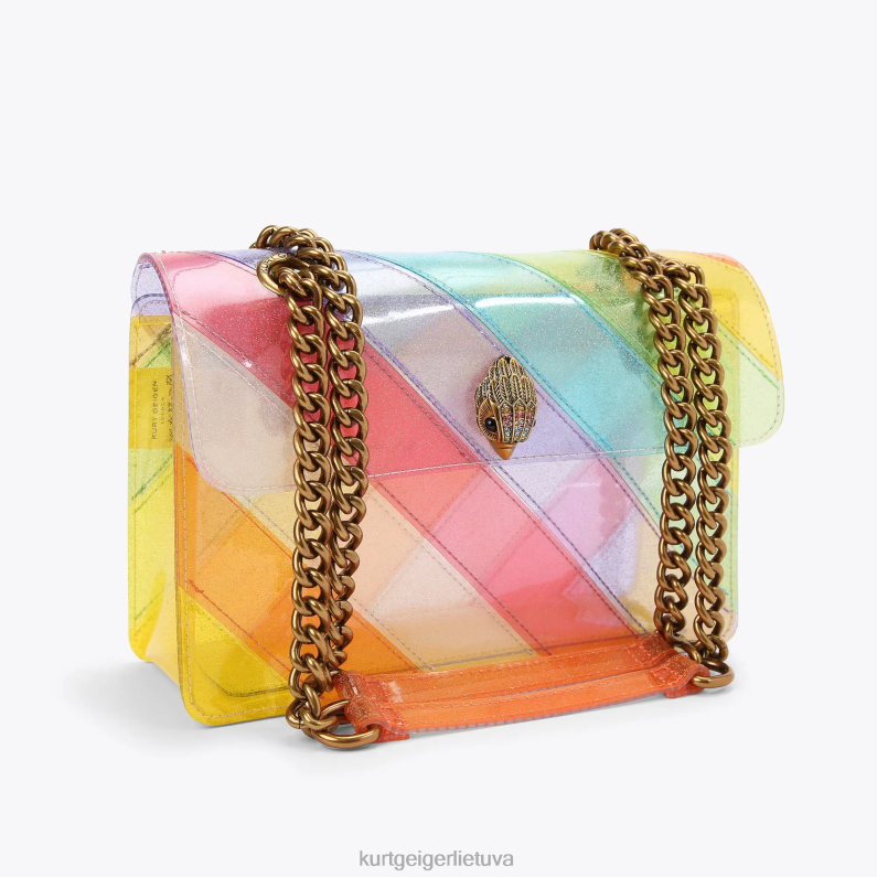 Kurt Geiger moterys Londono vinilo Kensington krepšys T2T284 daug/kita | krepšiai