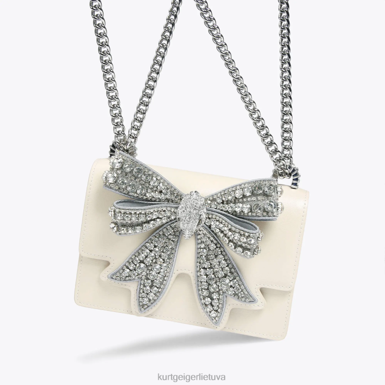 Kurt Geiger moterys london Shoreditch mažas kryžius kūnas T2T28137 kaulų | krepšiai