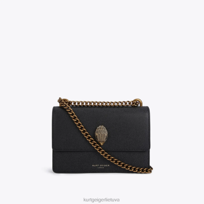 Kurt Geiger moterys london shoreditch mažas crossbody T2T28134 juodas | krepšiai