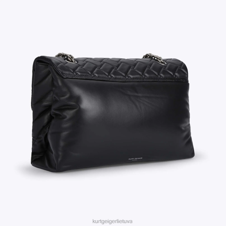 Kurt Geiger moterys londono oda xxl kensington T2T2864 juodas | krepšiai