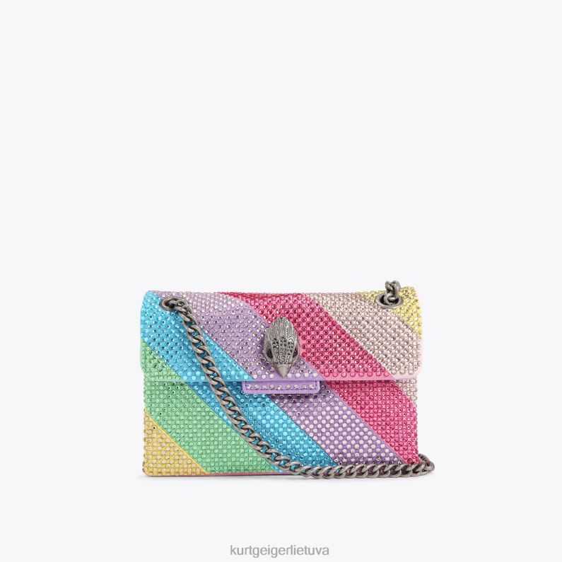 Kurt Geiger moterys Londono audinio mini Kensington T2T2812 daug/kita | krepšiai