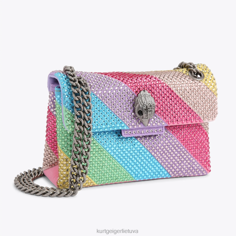 Kurt Geiger moterys Londono audinio mini Kensington T2T2812 daug/kita | krepšiai