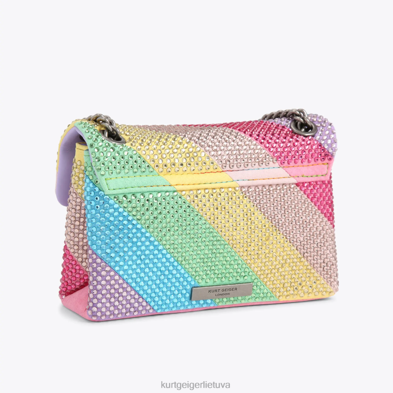 Kurt Geiger moterys Londono audinio mini Kensington T2T2812 daug/kita | krepšiai