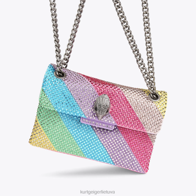 Kurt Geiger moterys Londono audinio mini Kensington T2T2812 daug/kita | krepšiai